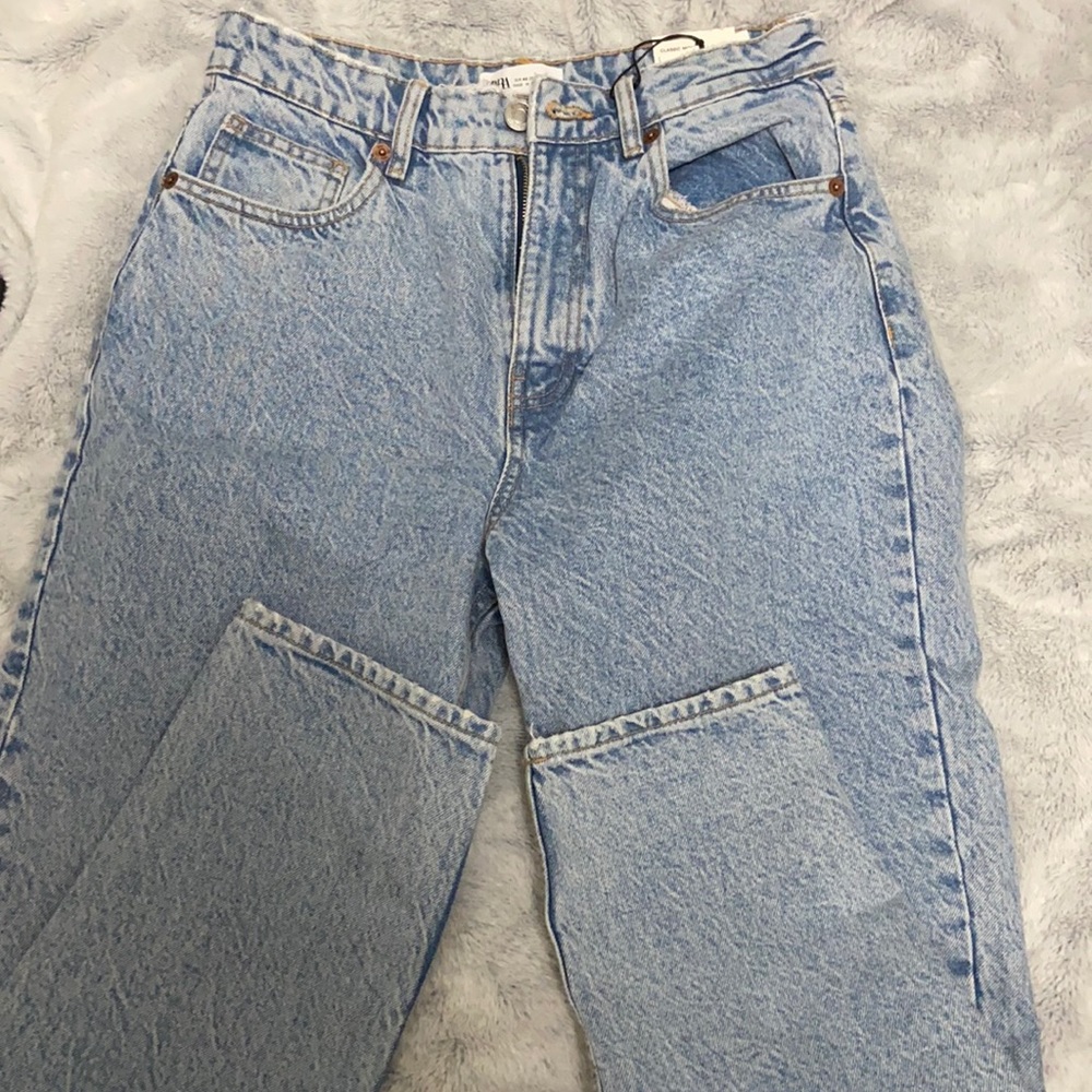 ZARA Mom Jeans (WITH TAGS)
